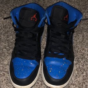 Air Jordan 1 Blue Paint Speckled